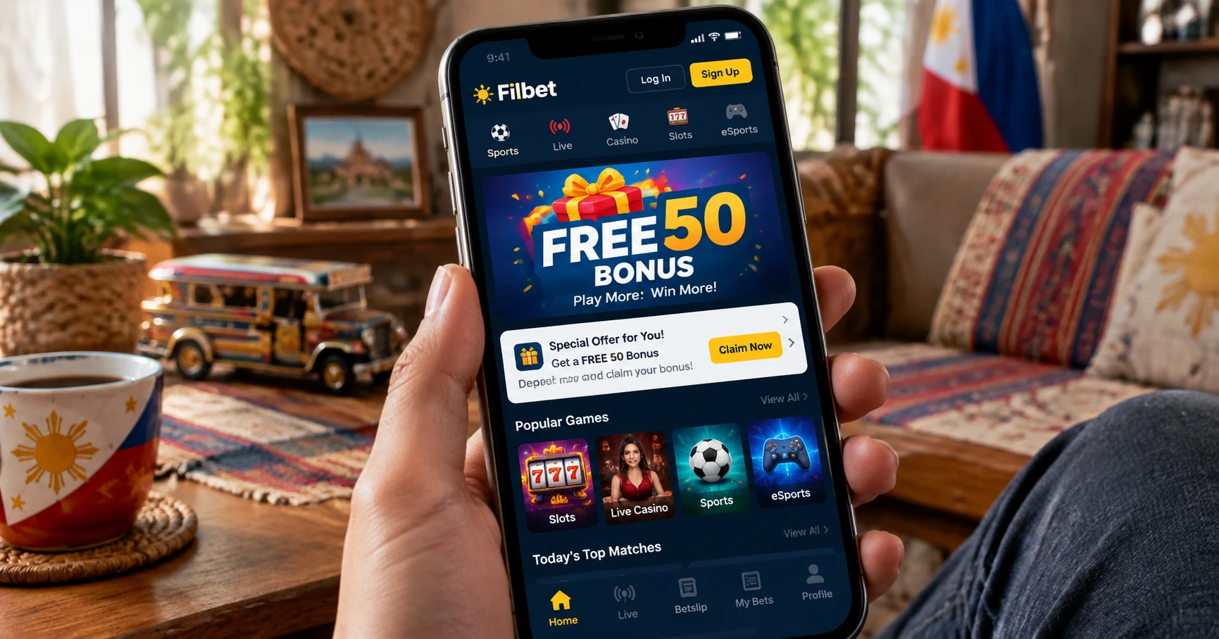 Unlock the Power of Filbet Free 50 for Filipino Gamers - image 2